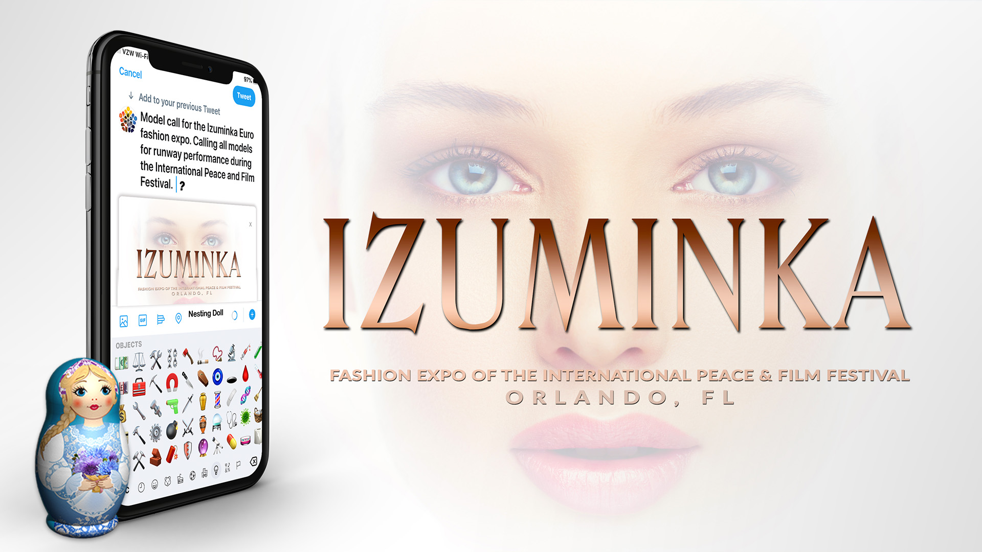 The tweet that launched the search for a Nesting Doll Emoji