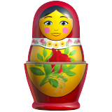 Apple version of the Matryoshka Emoji